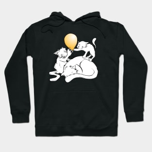 Kittens up to No Good (Color) Hoodie